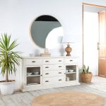 Un bufet decorat cu oglinzi: Idei de decorat si de pus deasupra bufeturilor